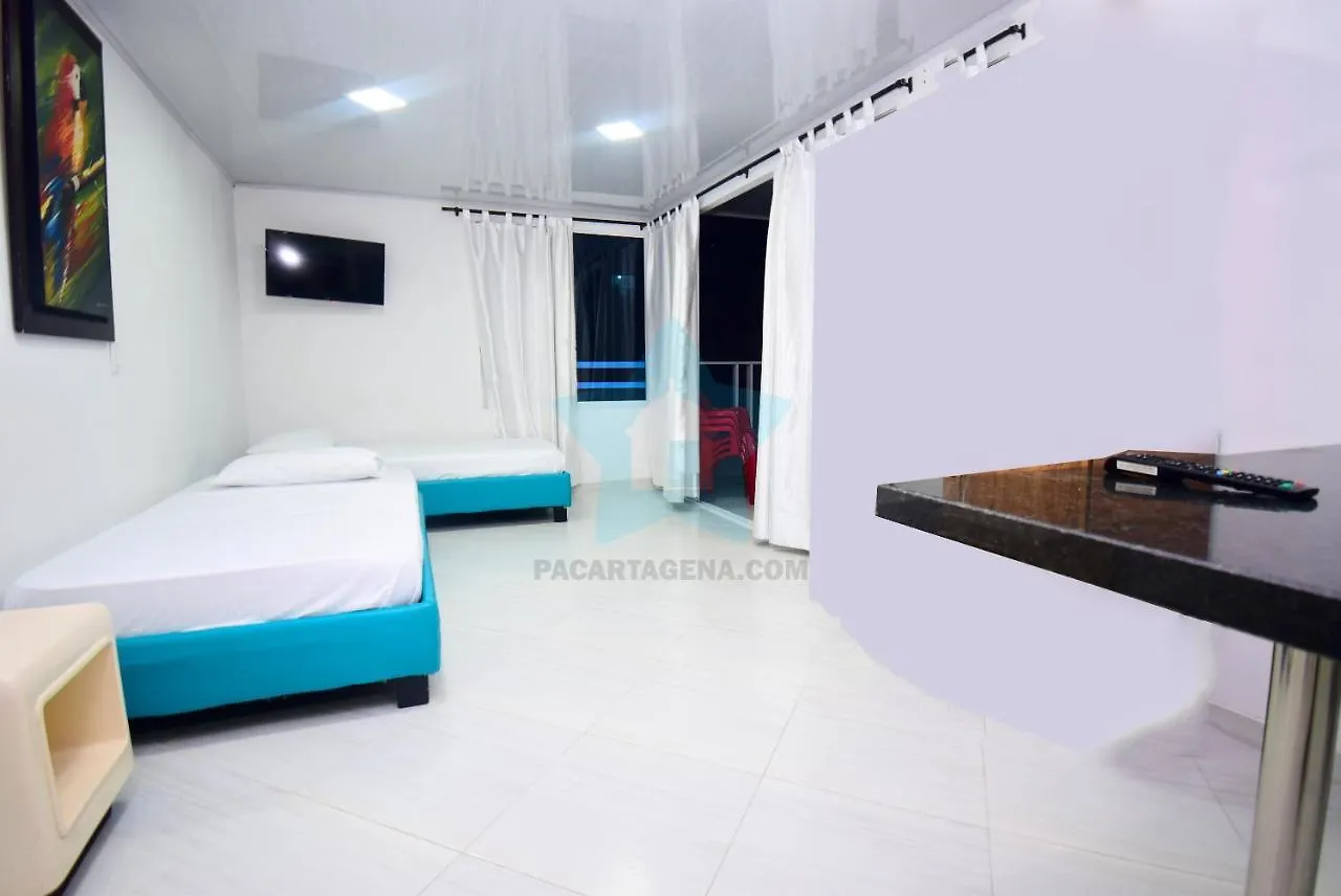 דירות Cartagena Moderno Apto Vista Al Mar - Piso 11